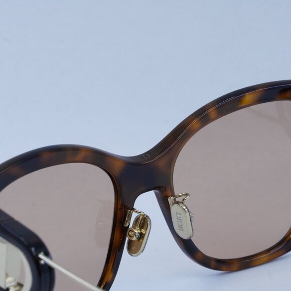 ?️ New Dior 30MONTAIGNE B2U 26L0 Sunglasses - Light Havana Frame, Brown Lenses main image 8